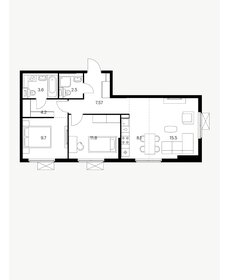 Квартира 63 м², 2-комнатная - изображение 1