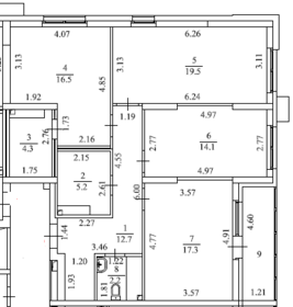 Квартира 91,8 м², 3-комнатная - изображение 1