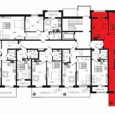Квартира 86,6 м², 3-комнатная - изображение 2
