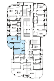 Квартира 95,6 м², 2-комнатные - изображение 2