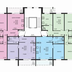 Квартира 42,9 м², 1-комнатная - изображение 2