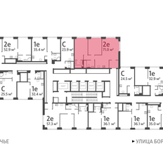 Квартира 71 м², 2-комнатная - изображение 2
