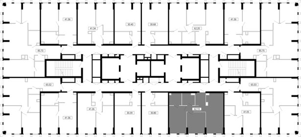 Квартира 62,2 м², 2-комнатная - изображение 3