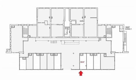 24 м², помещение свободного назначения - изображение 3