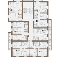 Квартира 63,7 м², 2-комнатная - изображение 3