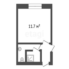 Квартира 11,7 м², 1-комнатная - изображение 5