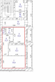 Квартира 60,1 м², 2-комнатная - изображение 1