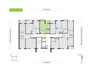 Квартира 29,5 м², 1-комнатная - изображение 1