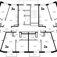 Квартира 72,5 м², 3-комнатная - изображение 2