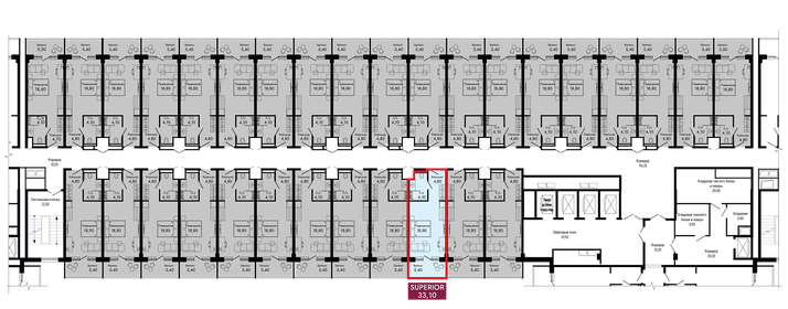 Квартира 33,1 м², студия - изображение 2