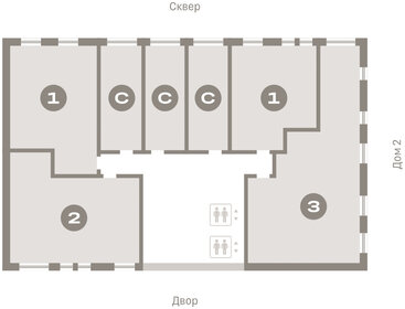 Квартира 109,3 м², 3-комнатная - изображение 2