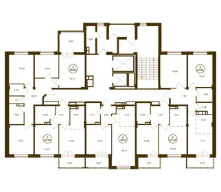 51,9 м², 2-комнатная квартира 4 350 000 ₽ - изображение 65