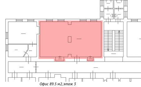 89,5 м², офис - изображение 5