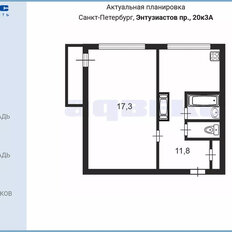 Квартира 32,2 м², 1-комнатная - изображение 2
