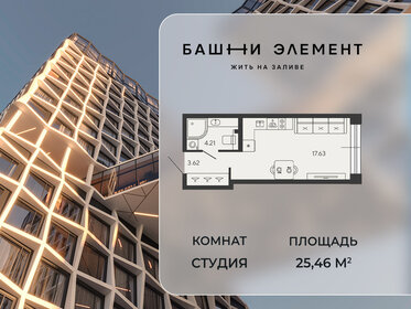 Квартира 25,5 м², студия - изображение 1