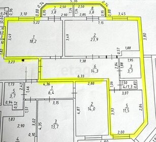 Квартира 71,6 м², 3-комнатная - изображение 1