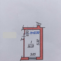 16,1 м², комната - изображение 3