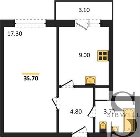 32,7 м², 1-комнатная квартира 3 300 000 ₽ - изображение 18