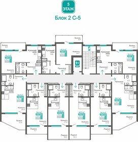 41,4 м², 1-комнатные апартаменты 8 663 000 ₽ - изображение 30