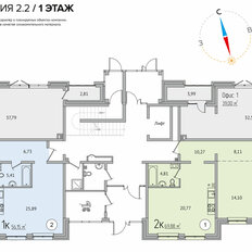 43,7 м², офис - изображение 1