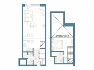 Квартира 61,2 м², 2-комнатные - изображение 1