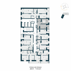 25,4 м², 1-комнатная квартира 7 500 000 ₽ - изображение 9