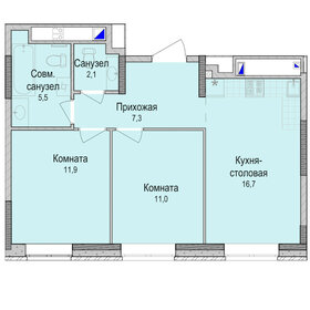 35 м², 2-комнатная квартира 3 520 000 ₽ - изображение 11