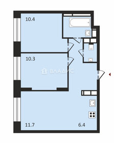 Квартира 50,5 м², 2-комнатная - изображение 1