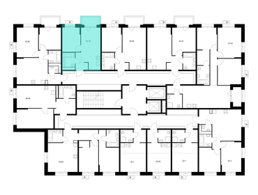 Квартира 32,8 м², 1-комнатная - изображение 2