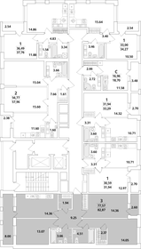 Квартира 84,1 м², 3-комнатная - изображение 2