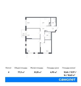 79,2 м², 3-комнатная квартира 9 200 000 ₽ - изображение 44