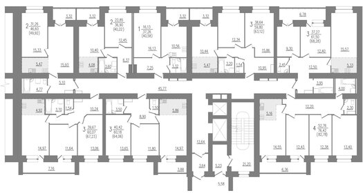 70,8 м², 3-комнатная квартира 5 750 000 ₽ - изображение 45