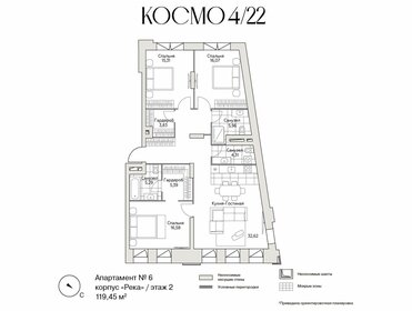 85,5 м², 4-комнатные апартаменты 85 000 000 ₽ - изображение 95