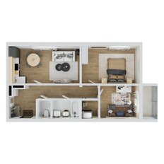 Квартира 62,3 м², 3-комнатная - изображение 2