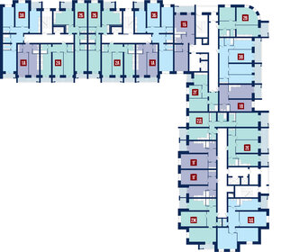 58,8 м², 2-комнатная квартира 7 990 000 ₽ - изображение 28