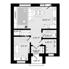 таунхаус + 3 сотки, участок - изображение 2