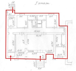 197,7 м², помещение свободного назначения - изображение 5