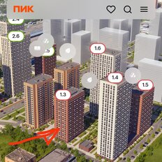 Квартира 34 м², 1-комнатная - изображение 1