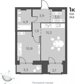 39,2 м², 1-комнатная квартира 6 150 000 ₽ - изображение 58