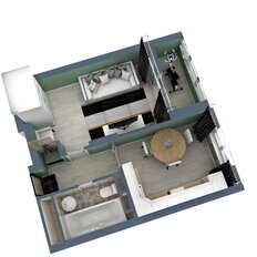 Квартира 39,1 м², 1-комнатная - изображение 5