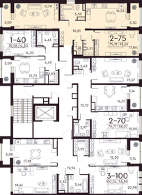 76,7 м², 2-комнатная квартира 32 000 000 ₽ - изображение 69