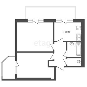 Квартира 55 м², 2-комнатная - изображение 1