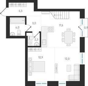 68 м², 2-комнатная квартира 20 500 000 ₽ - изображение 101