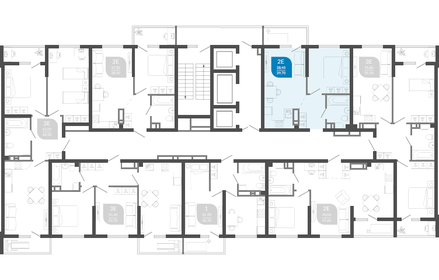 37,3 м², 1-комнатная квартира 8 190 000 ₽ - изображение 22