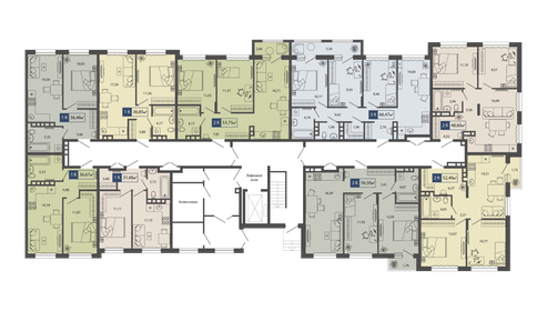 Квартира 66,5 м², 3-комнатная - изображение 2