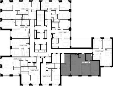 Квартира 87,9 м², 3-комнатная - изображение 2
