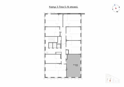 Квартира 68,1 м², 3-комнатная - изображение 2