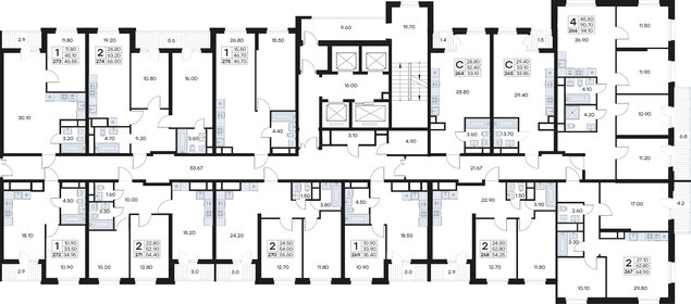 Квартира 46,6 м², 1-комнатная - изображение 2
