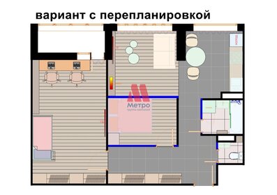 Квартира 58,5 м², 2-комнатная - изображение 4