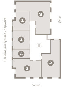 Квартира 90,2 м², 3-комнатная - изображение 2